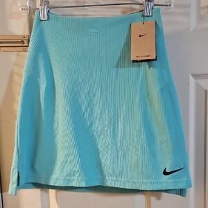 Nike Women’s 17” Dri-FIT ADV Tour High-Waisted Long Golf Skort:BLUE/GREEN:NWT:XS